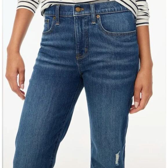 J. Crew Relaxed Boyfriend Jean in All-Day Stretch Jules Wash Straight Size 26 - Picture 2 of 12